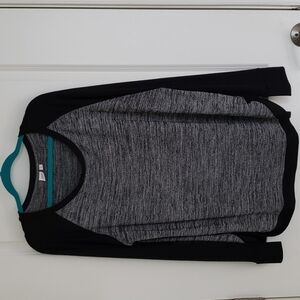 GAP Women's Heather Gray Crewneck Long Sleeve Sweater - XL